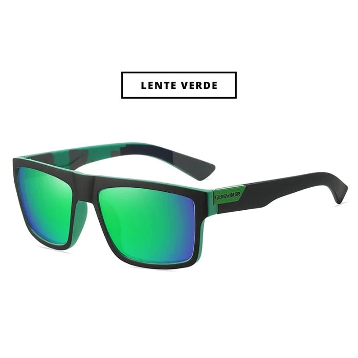 Óculos de Sol Masculino com Lentes Polarizadas UV400 - QUISVIKER