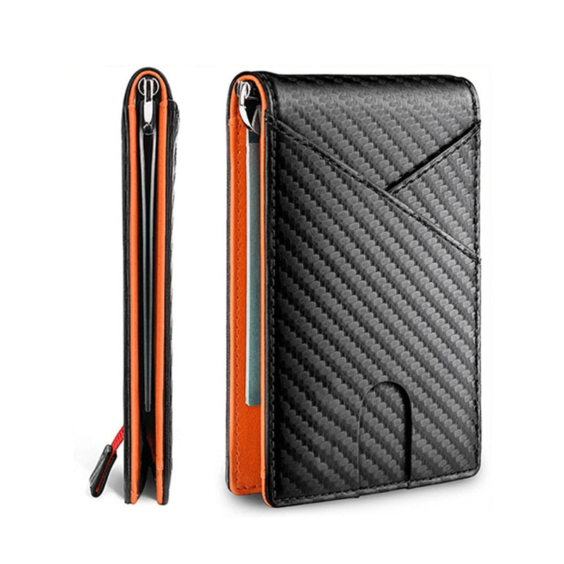 Carteira Masculina Fibra de Carbono Vondore
