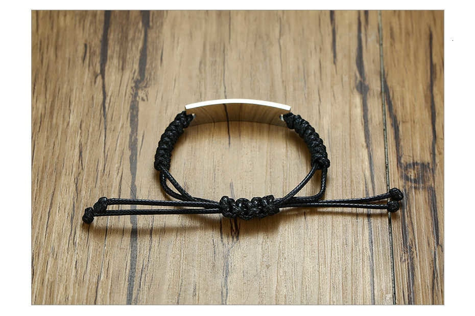 Pulseira Trançada Ajustável