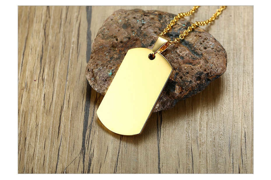 Colar Dog Tag