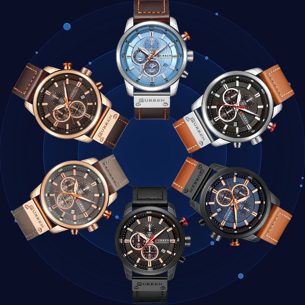 Relógio Curren Master Chrono