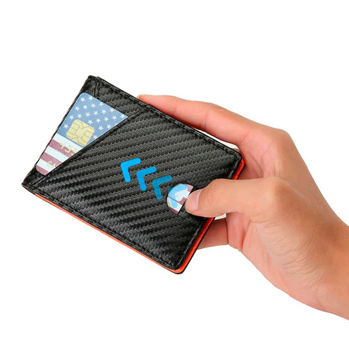 Carteira Masculina Fibra de Carbono Vondore