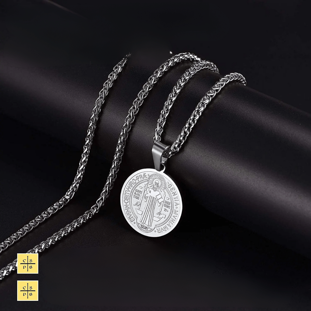 Colar Medalha de São Bento
