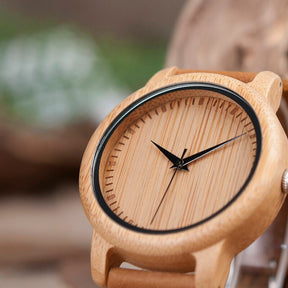 Relógio de Bambu Classic