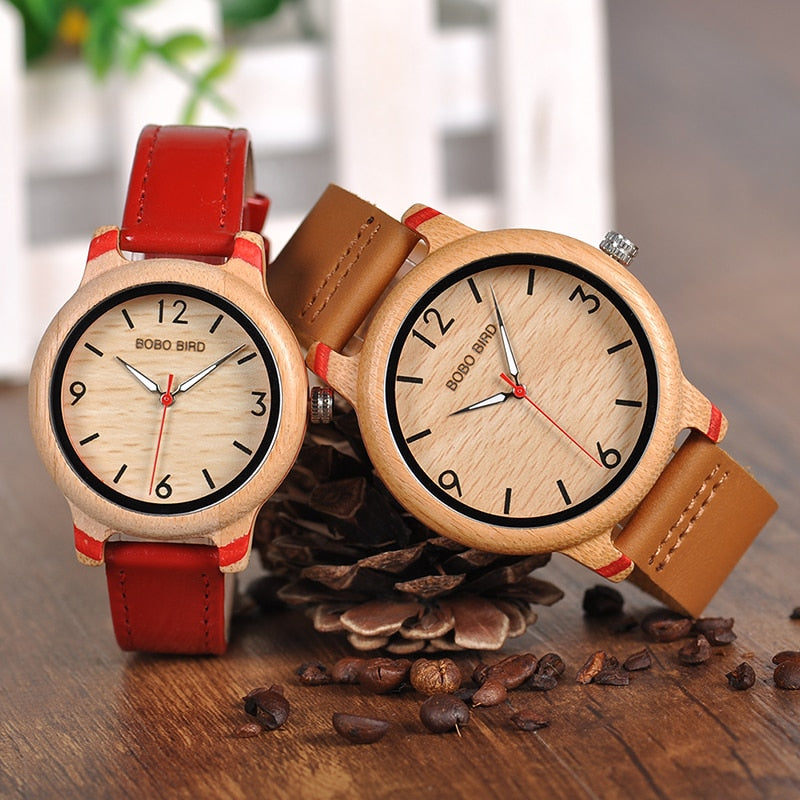 Relógio Bobo Bird Bambu
