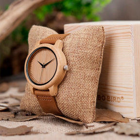 Relógio de Bambu Classic