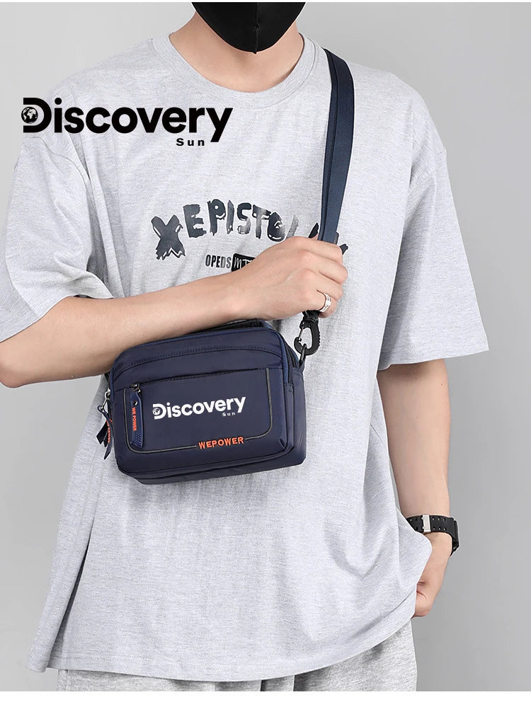 Bolsa de Ombro Discovery Adventure – Compacta e Funcional