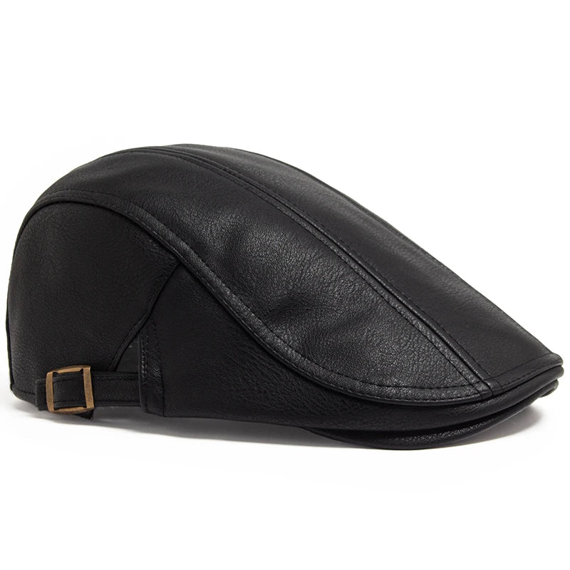 Boina Masculina em Couro - ClassicCap