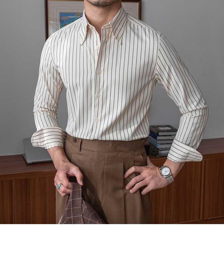 Camisa Social Masculina Vondore LV15