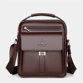 Bolsa Masculina Shoulder Bag em Couro - LV32