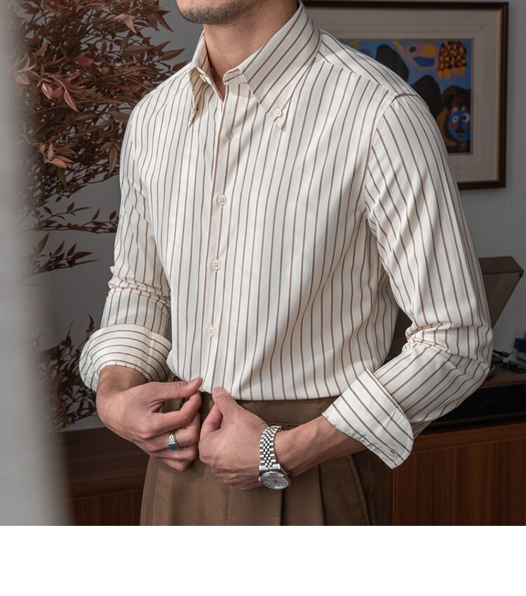 Camisa Social Masculina Vondore LV15