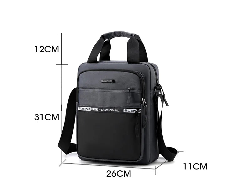 Bolsa Masculina Shoulder Bag Professional em Nylon - LV30