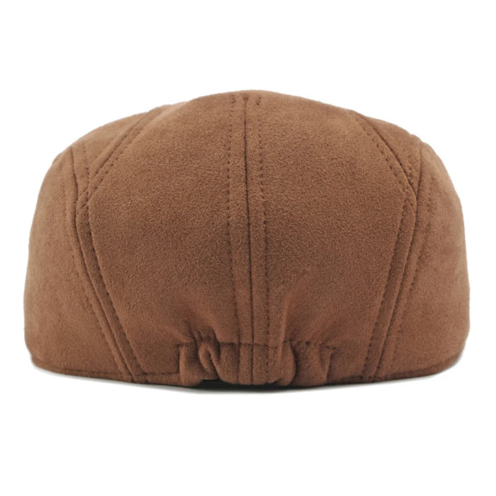 Boina Masculina Retrô em Suede