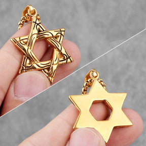 Colar Judaico Estrela de Davi