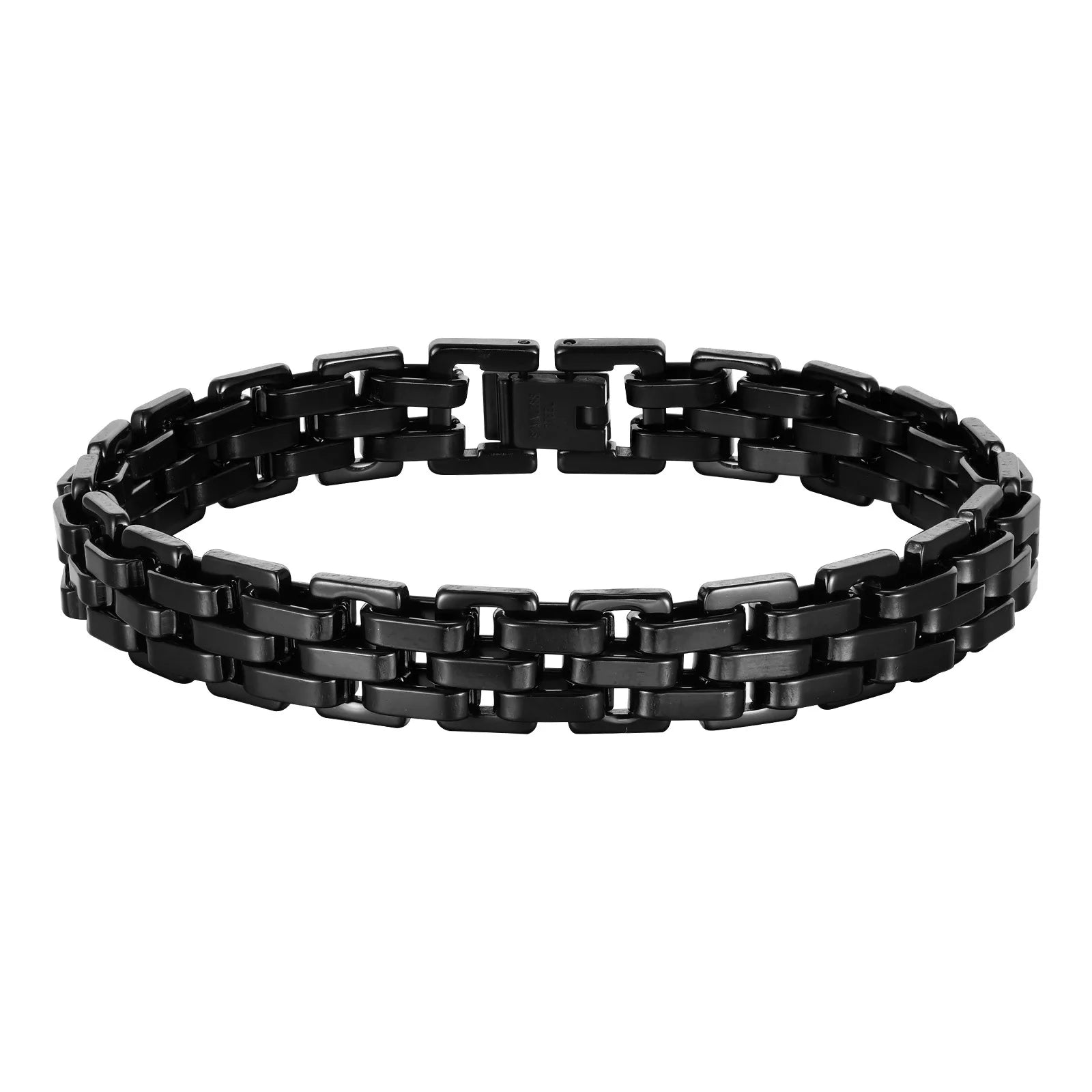 Pulseira Masculina de Aço Inoxidável Vnox - Estilo Punk