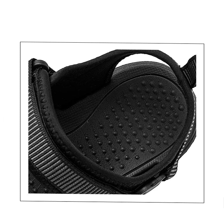 Sandálias masculinas de verão, moda lazer, praia, férias, sapatos leves, novas sandálias casuais confortáveis ao ar livre