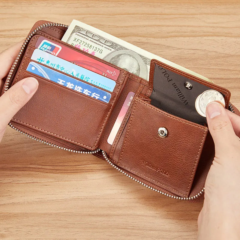 Carteira William Polo em Couro