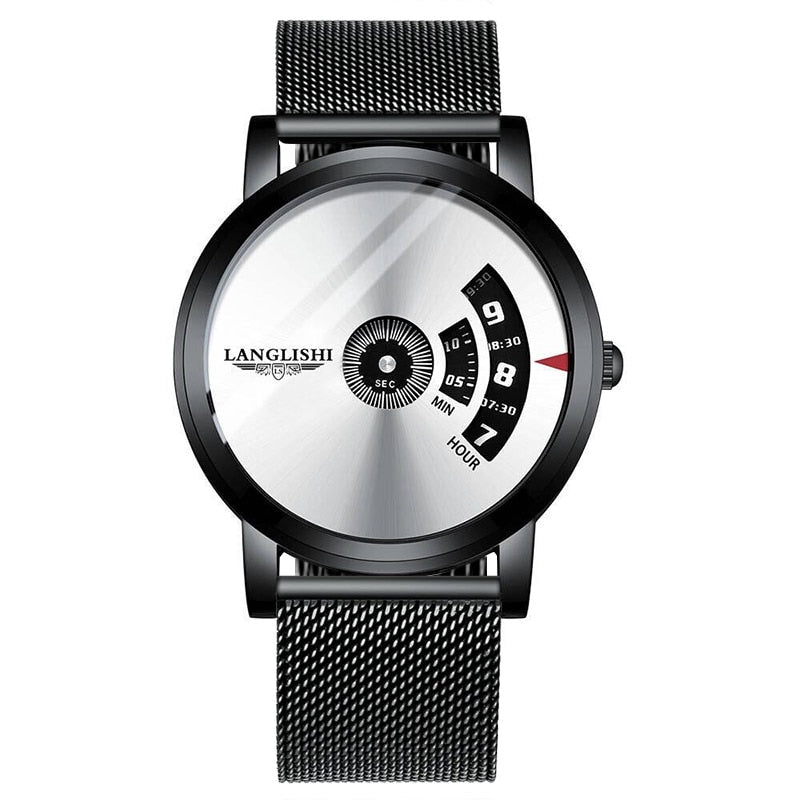 Relógio Masculino Design Exclusivo 2025 - LANGLISHI