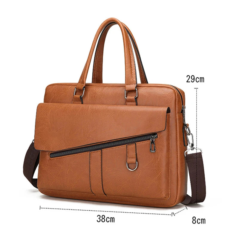 Bolsa Masculina em Couro Vondore - LV21