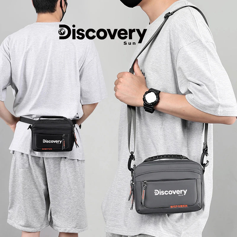 Bolsa de Ombro Discovery Adventure – Compacta e Funcional