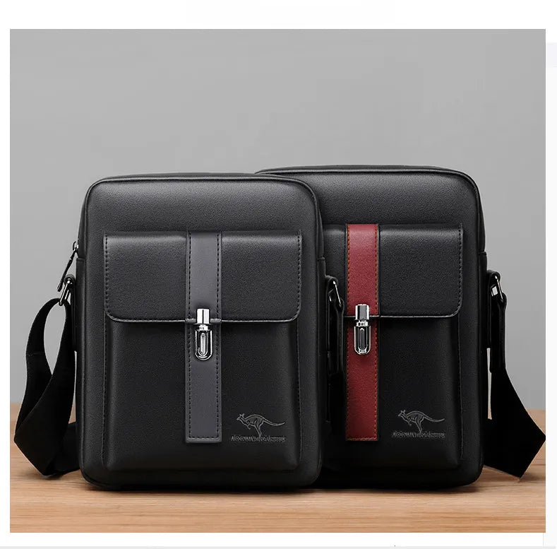 Bolsa de Ombro Masculina em Couro Vondore - LV14