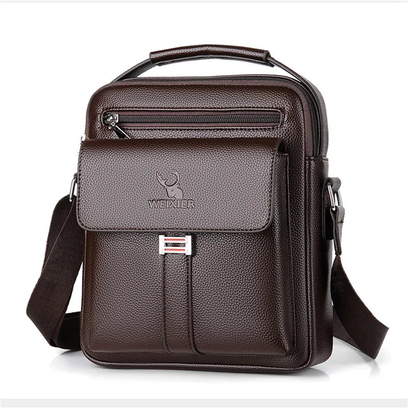 Bolsa Masculina Shoulder Bag em Couro - LV32