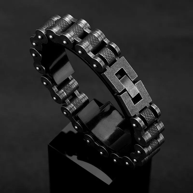 Pulseira em Metal Retro Biker