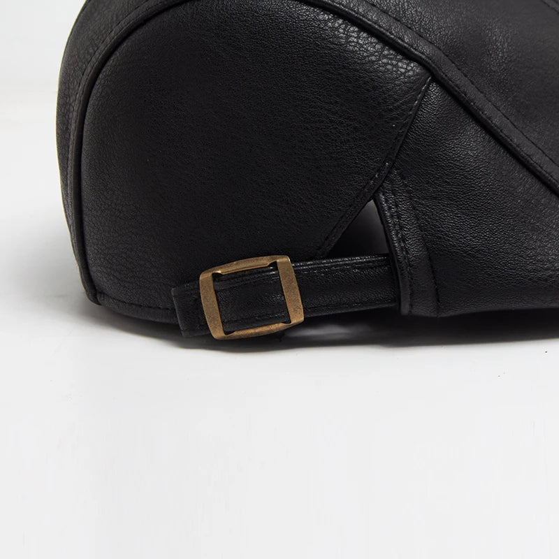 Boina Masculina em Couro - ClassicCap