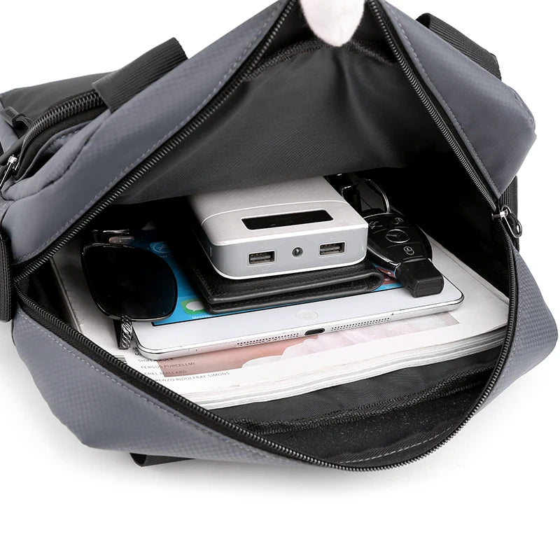 Bolsa Masculina Shoulder Bag Professional em Nylon - LV30