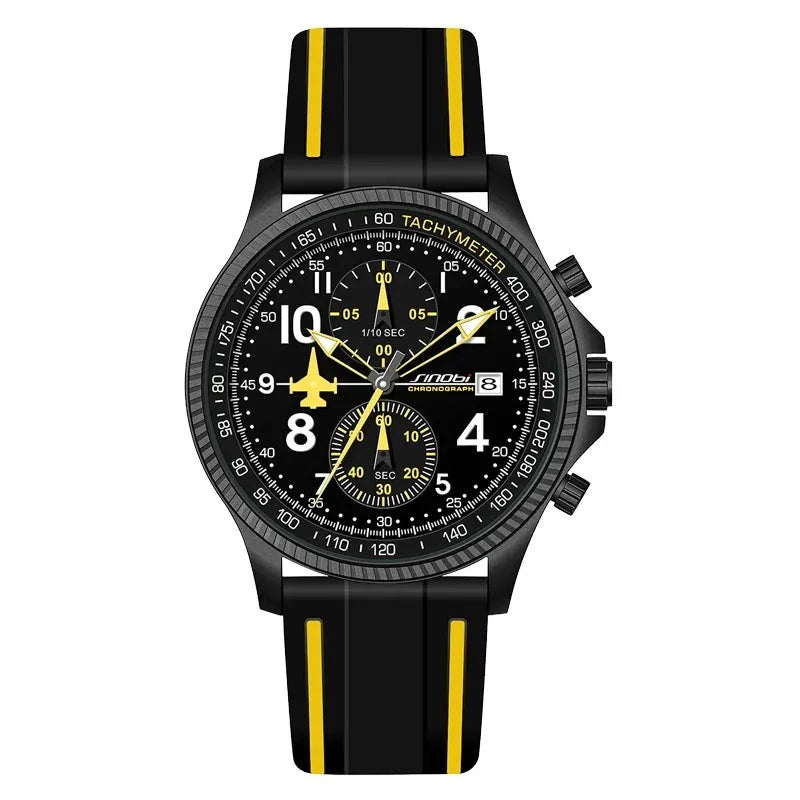 Relógio Masculino Premium - Air Force Sinobi