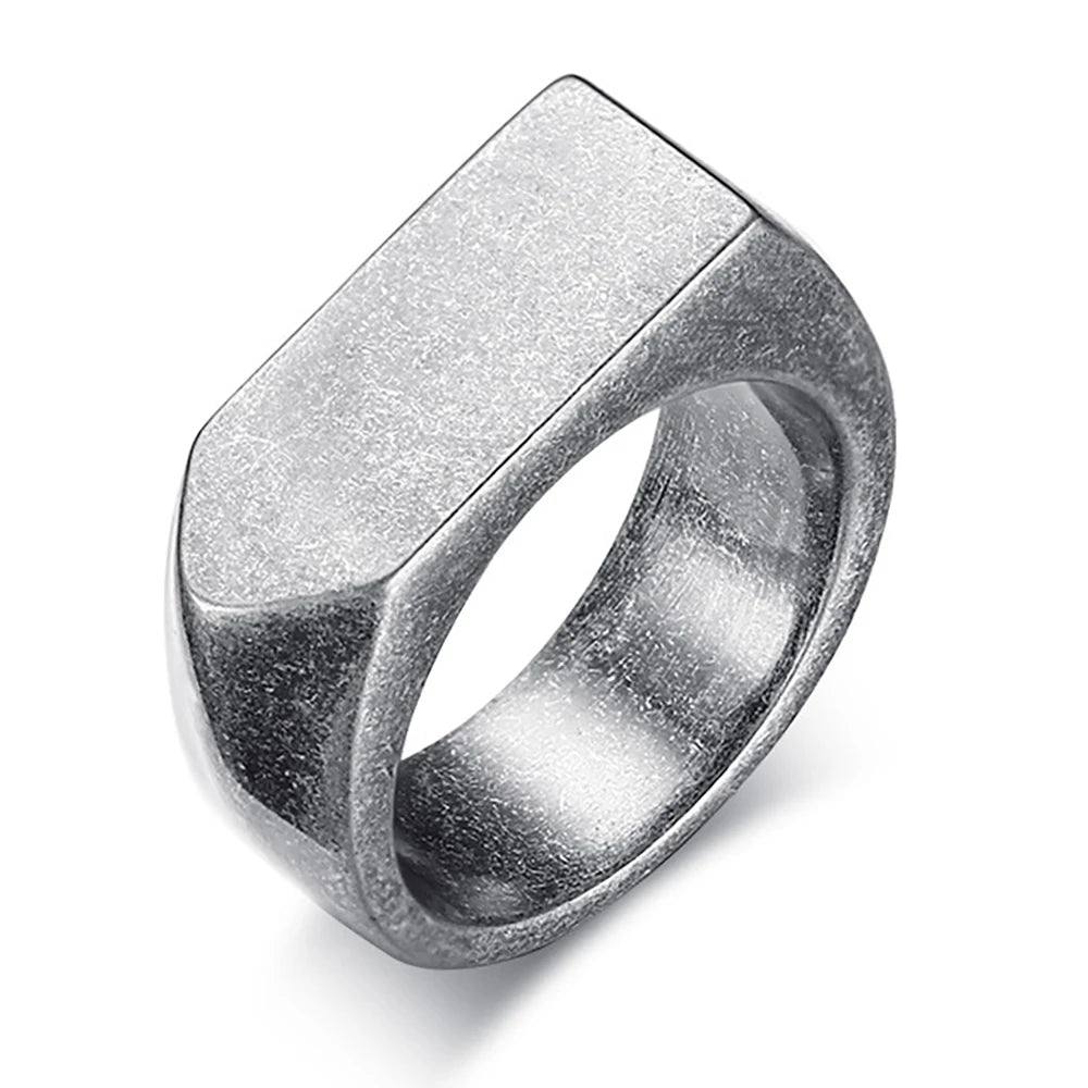 Anel Solid em Aço Inoxidável