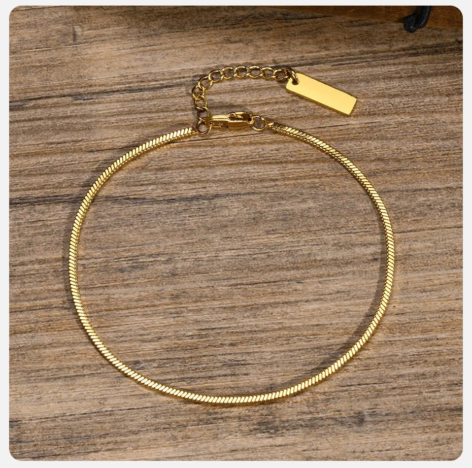 Pulseira Slim em Aço Inoxidável