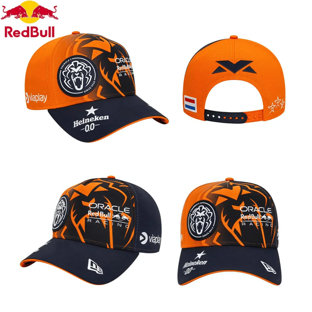 Boné Exclusivo Red Bull Verstappen F1 Edição Limitada