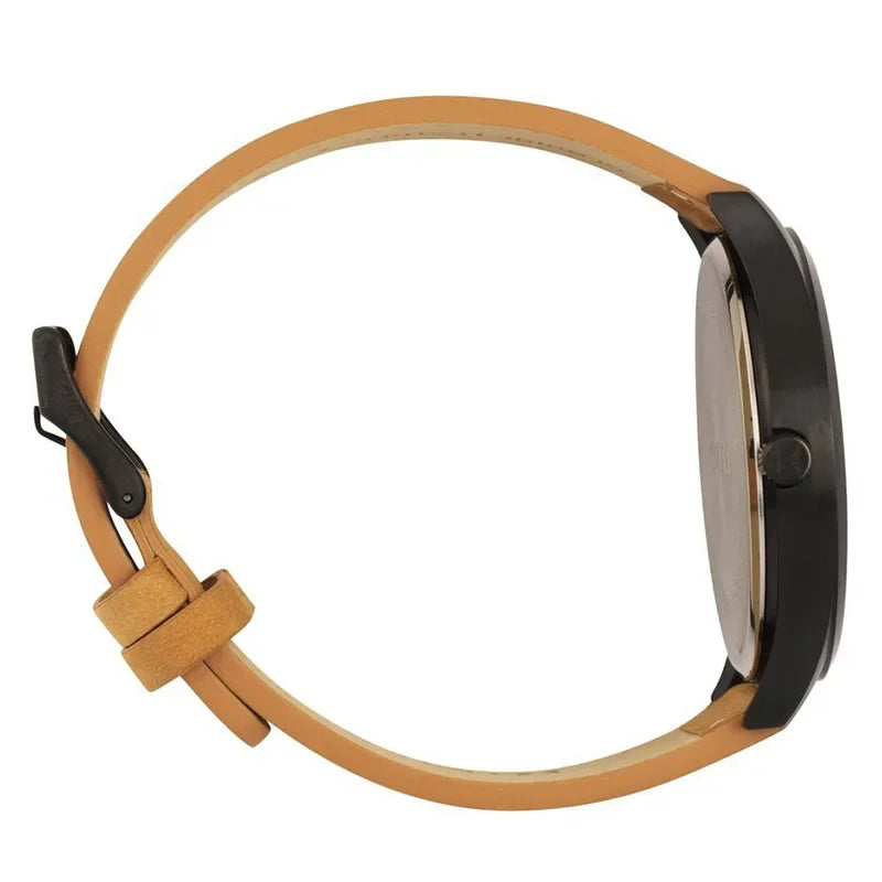 Relógio London Minimalista - Couro