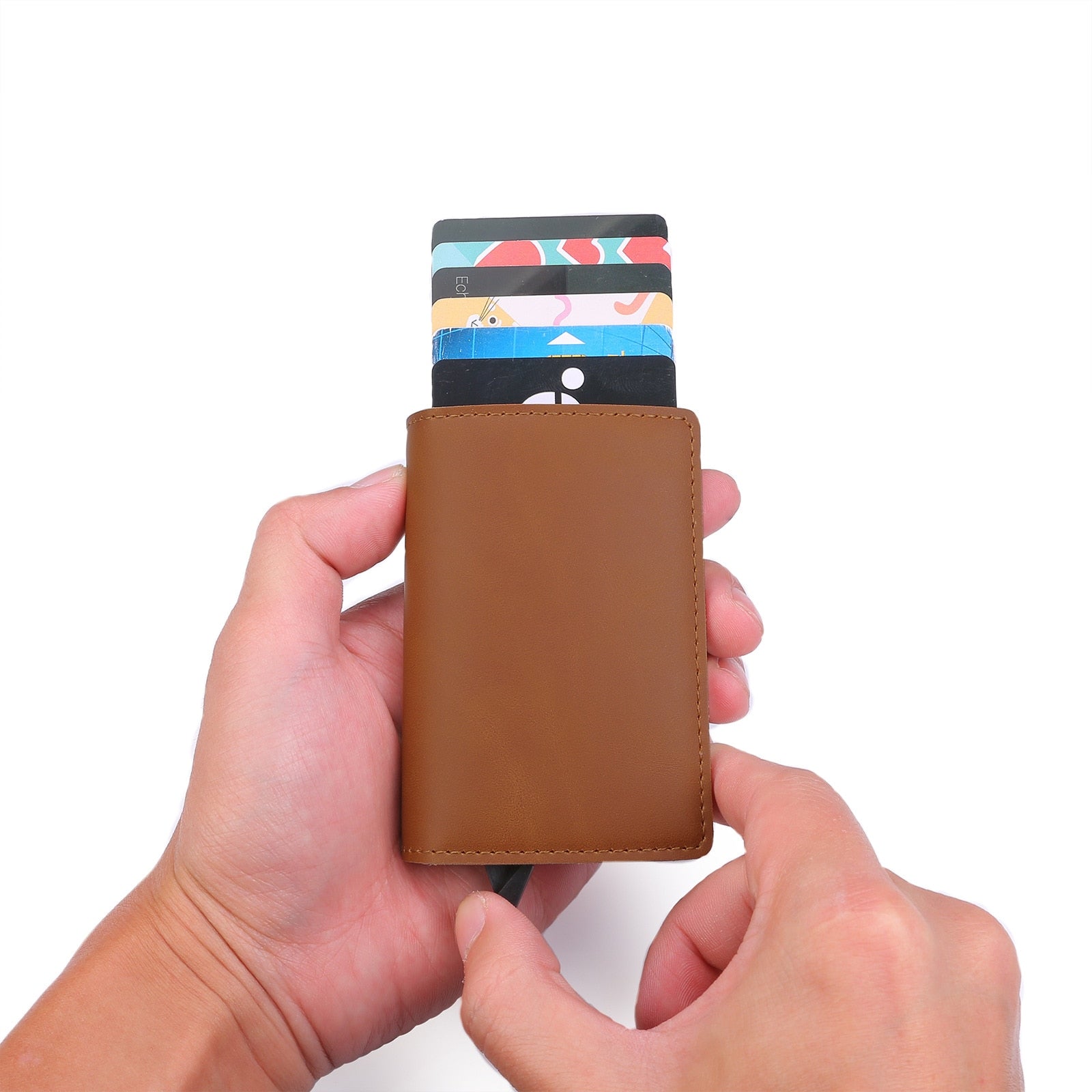 Carteira Masculina Anti-Furto RFID - A Mais Segura do Mundo