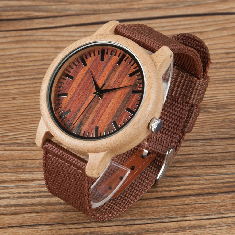 Relógio de Bambu Classic