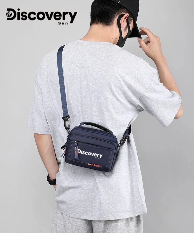 Bolsa de Ombro Discovery Adventure – Compacta e Funcional