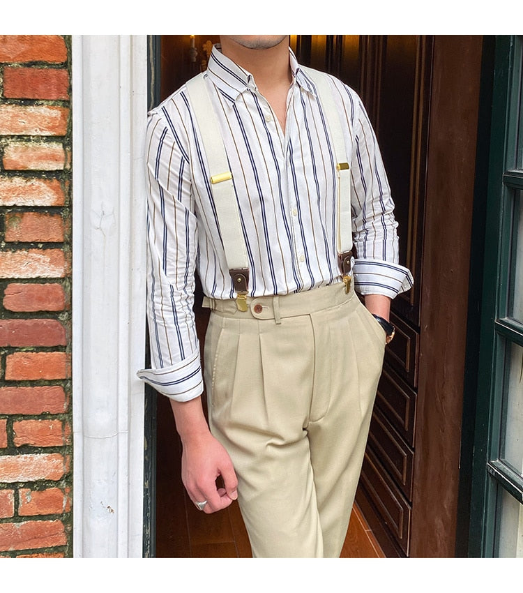 Camisa Social Masculina Vondore LV11