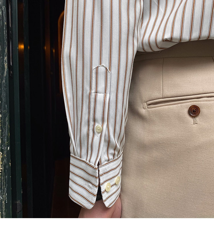 Camisa Social Masculina Vondore LV08