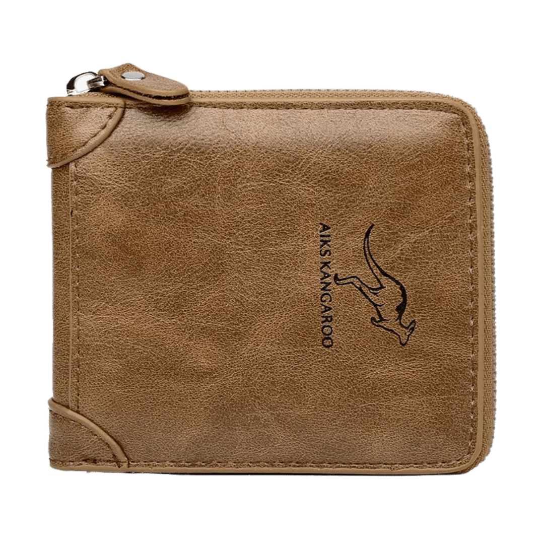 Carteira Masculina de Couro Kang