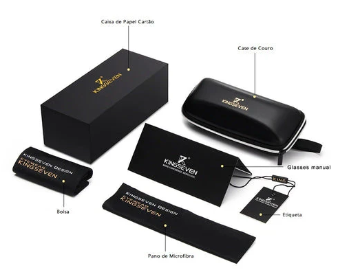 Óculos de Sol Zurich - UV400 Polarizado