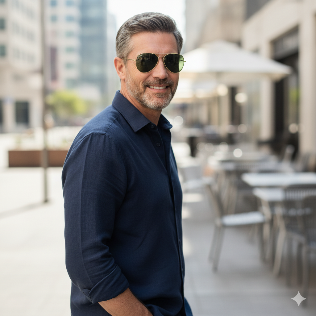 Óculos de Sol Piloto - UV400 Polarizado