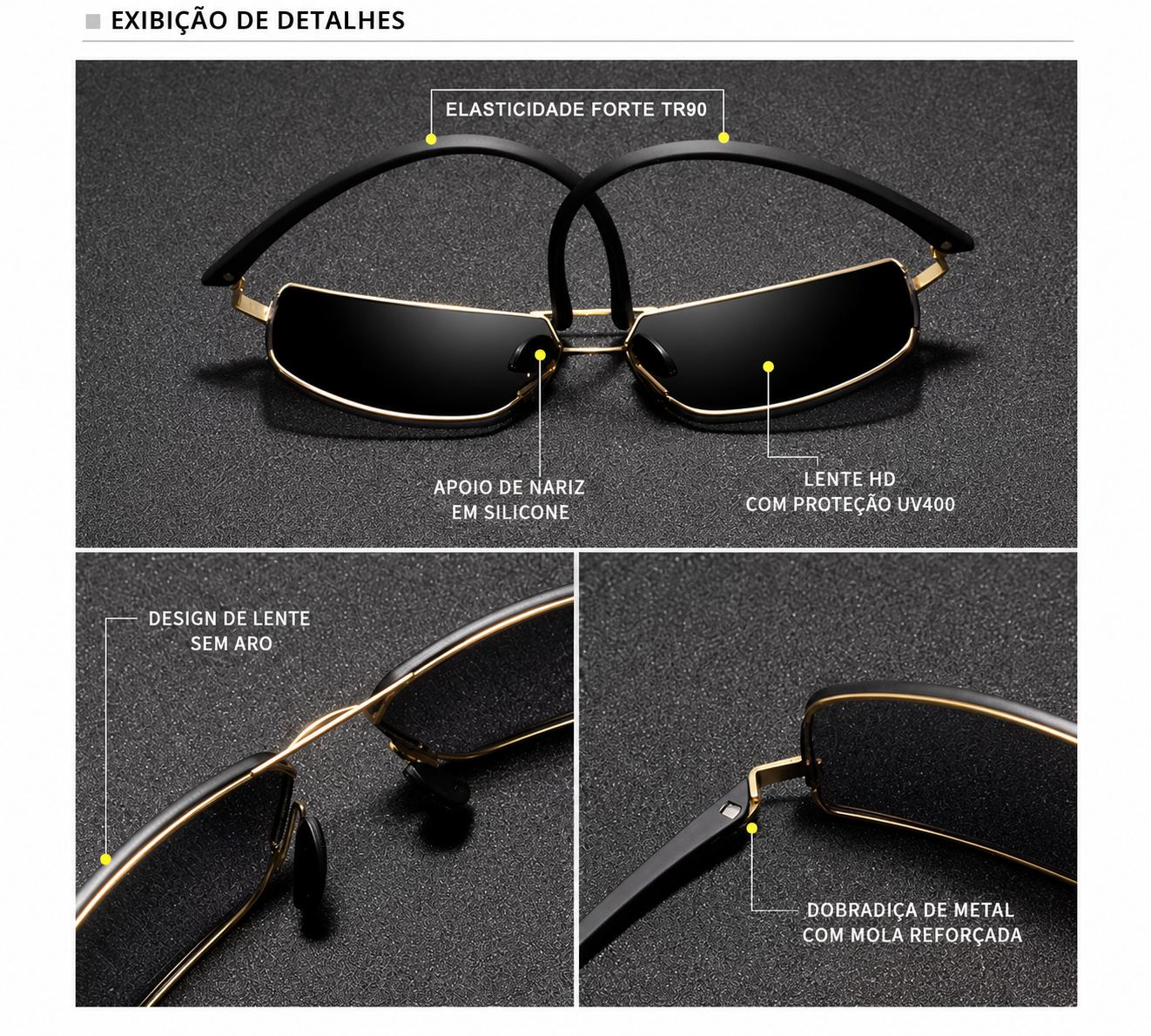 Óculos de Sol Seattle UV400 Polarizados