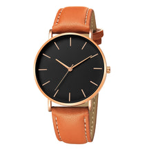 Relógio Minimalista - Premium Leather