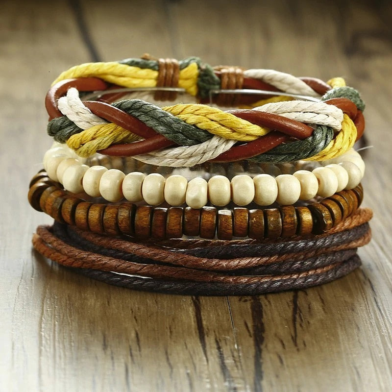 Pulseiras de Couro - Diversos Modelos e Cores