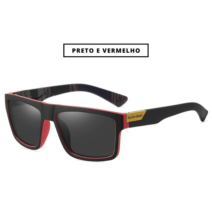 Óculos de Sol Masculino com Lentes Polarizadas UV400 - QUISVIKER