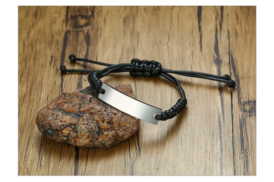 Pulseira Trançada Ajustável