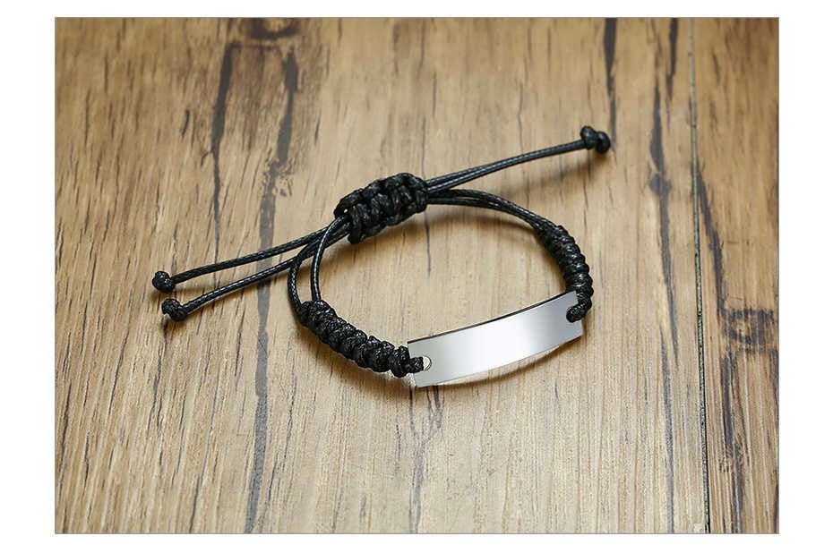 Pulseira Trançada Ajustável